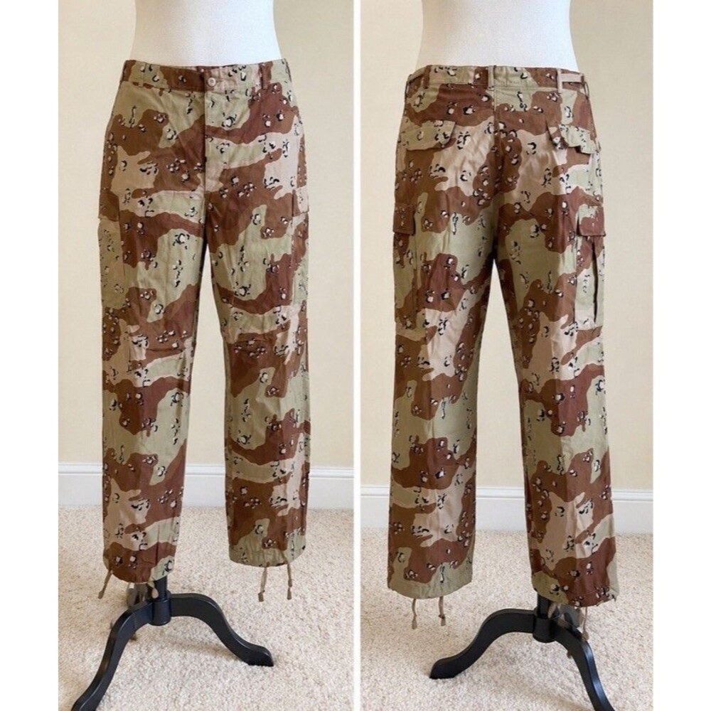 Combat Desert Camo Men’s 90’s Cargo Pants Size 42” X 33”
